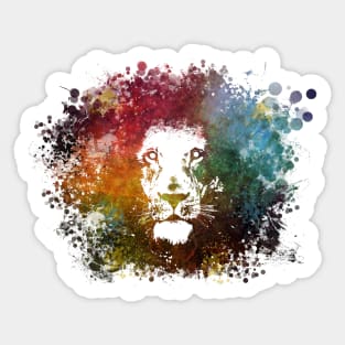 King lion #lion Sticker